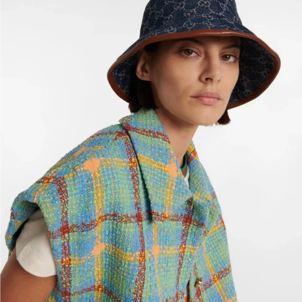 Gucci Double GG denim Bucket Hat